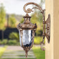 Decorative Outdoor Wall Sconces - Waterproof Porch & Exterior Lantern Lights for Garden Use