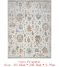 Ivory 7 ft 10 in x 10 ft 3 in Area Rug,