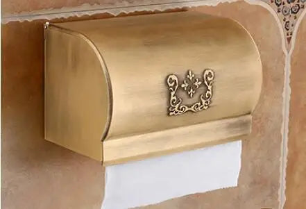 Tuqiu Antique Bathroom Hardware Towel Rack,Paper holder Toilet Brush Holder,hooks