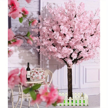 Artificial Cherry Trees Natural Cherry Blossom Pink Tree Outdoor