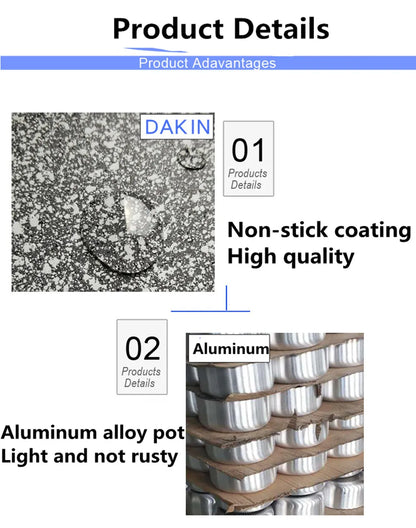 Durable Stone Frying  Pan Non-stick Ceramic