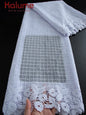 Pure White  Lace Fabric High Quality
