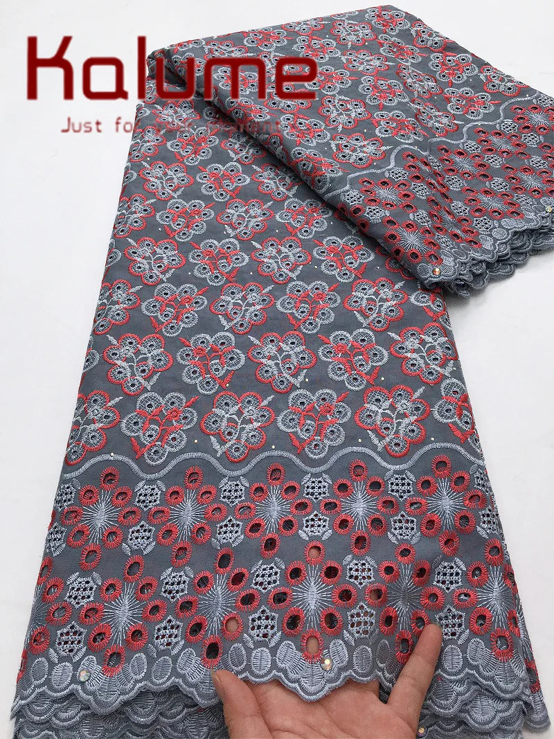 Kalume Lace 2025 African Cotton Lace Fabric