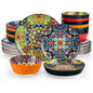 vancasso 12/16/18/24 Piece Ceramic Dinnerware Set For 6