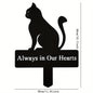 Exclusive Cute Cat Garden Decorative Silhouette -Perfect Outdoor Statues for Garden