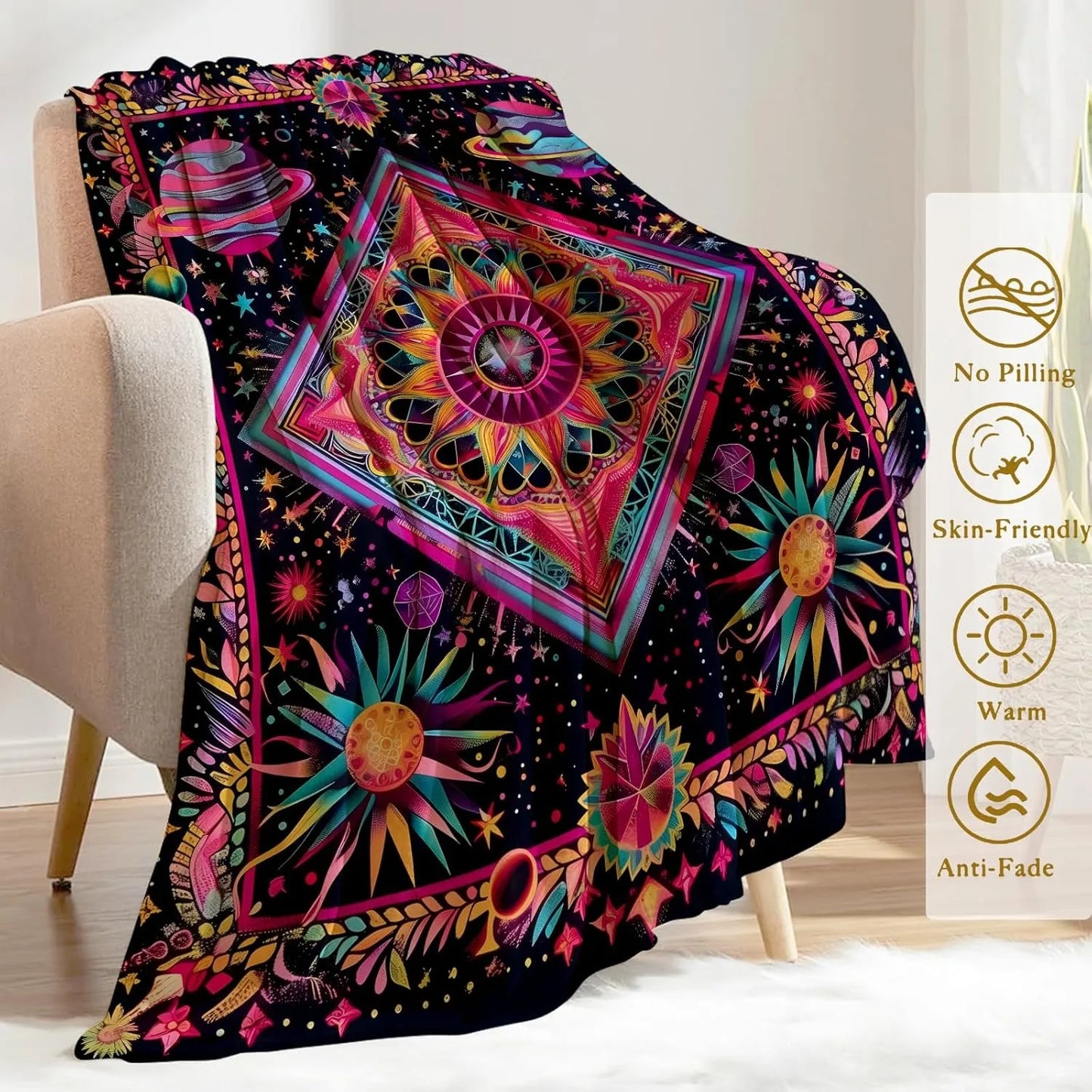 1PC Halloween Throw Blanket