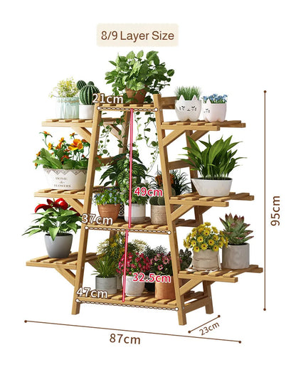 Floor-standing Rack Multi-layer Balcony Flower Rack