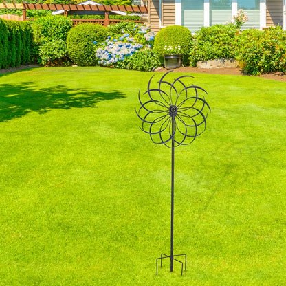 Public Craft Windmill Outdoor Wind Catcher Windmill Ornament for Yard Decoration