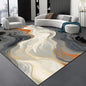 Luxury Black Stripe Large Living Room Carpet