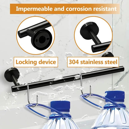 Bathroom Hardware Set 7Pcs Bathroom Towel Rack