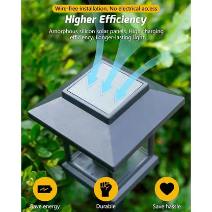 16Pack Solar Lights Outdoor ExtraBright Smart Auto On Off, Solar Powered Garden Lights