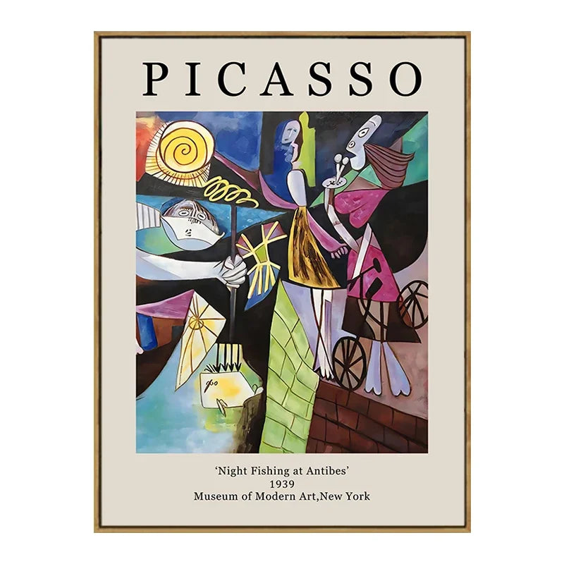 Vintage Famous Van Gogh Monet Matisse Picasso Prints