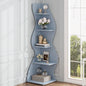 Tribesigns Corner Shelf, Modern 5-Tier Wall
