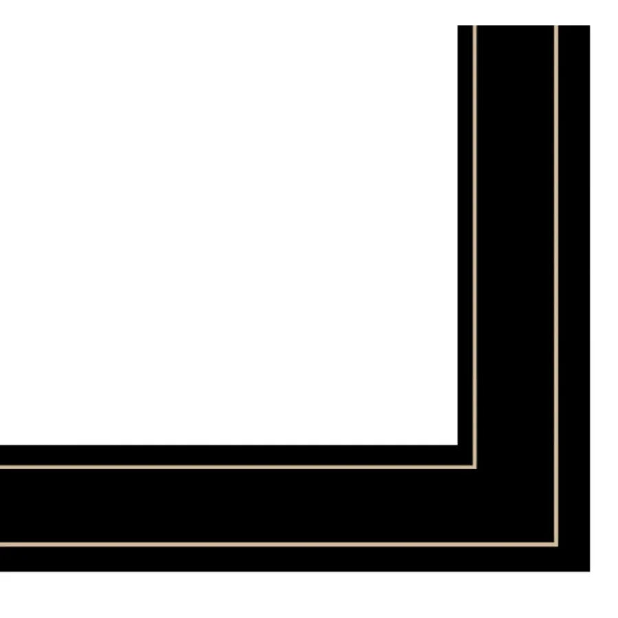 "Bridges Vignette of 2-piece By Billy Jacobs Black Frame