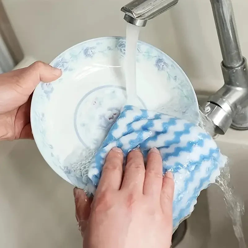 10/40PCS Super Absorbent Dishcloths