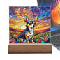Dog Wall Art Creative Painting