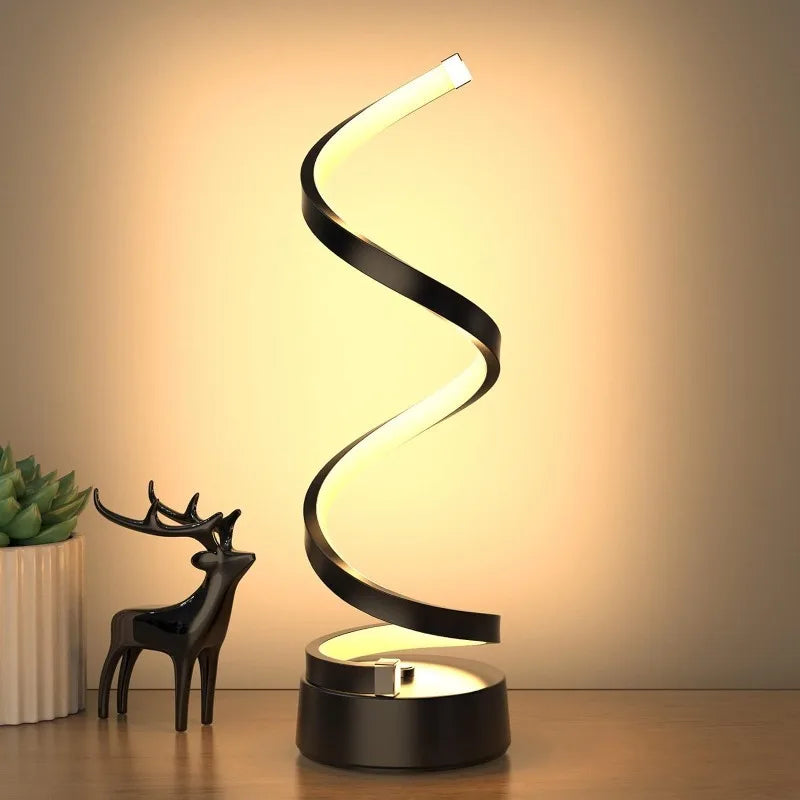 Classic Creative Spiral LED Table Lamp