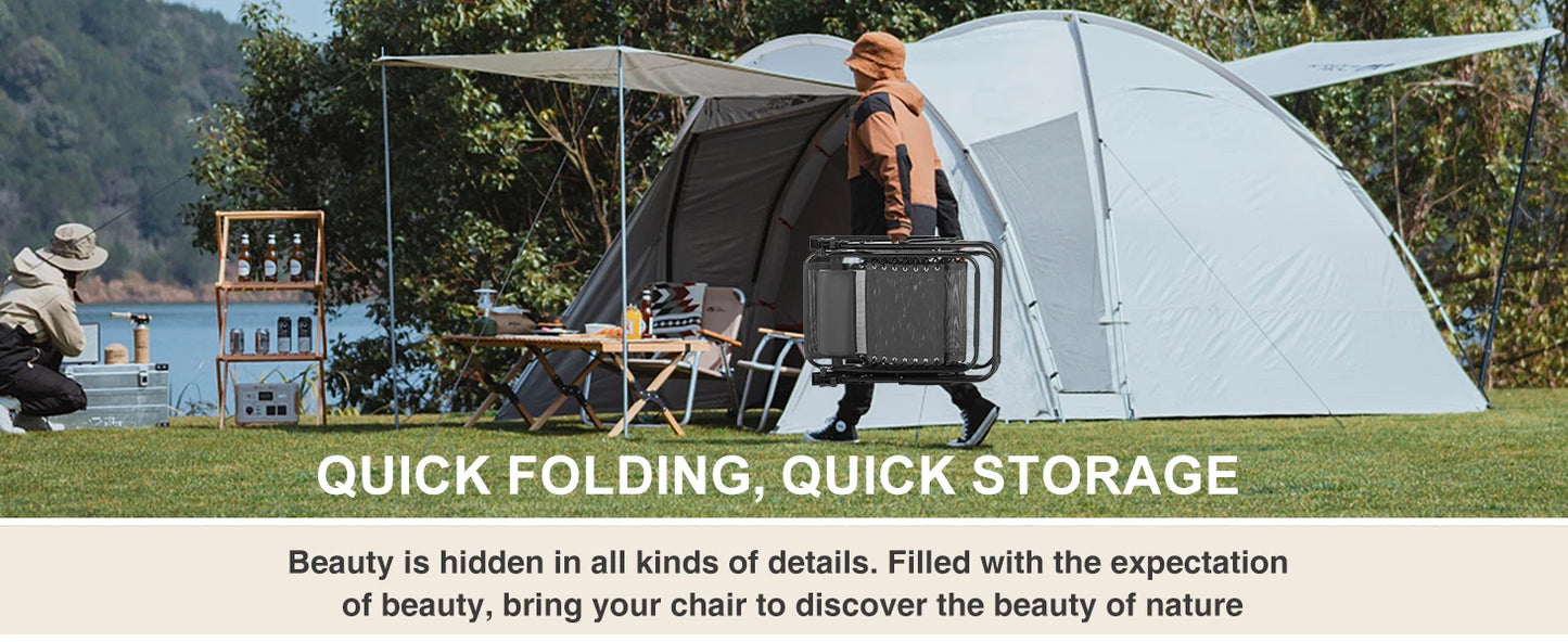 JHK Zero Gravity Set of 2 Portable Recliner  Outdoor Garden Lounge Chair with Cup Holder