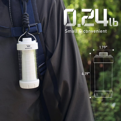 Wurkkos CL01 Camping Lantern 550LM Rechargeable LED Flashlight Waterproof EDC Work Light RGB Torch Power Bank Mini Magnetic Lamp