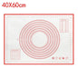 UNTIOR 1PCS Silicone Baking Mat Kneading Pad Dough Mat