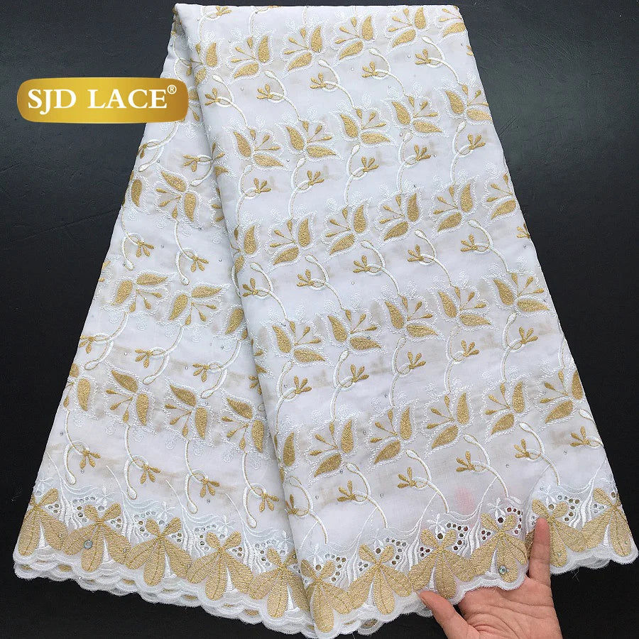 LACE African Nigerian Cotton Lace Fabrics
