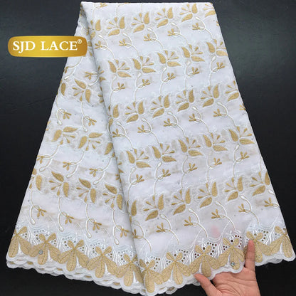 LACE African Nigerian Cotton Lace Fabrics