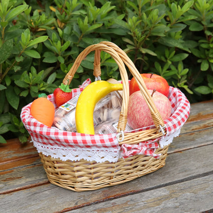ZK40 Rattan picnic basket,