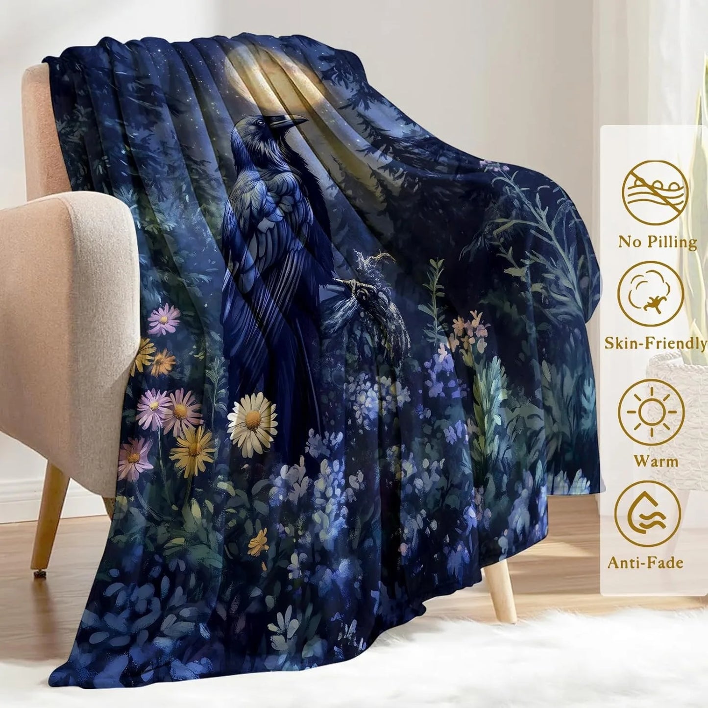 1PC Halloween Throw Blanket