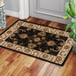 Black Area Rug 2' x 3' for Home Décor, Soft and Stylish Floor Covering