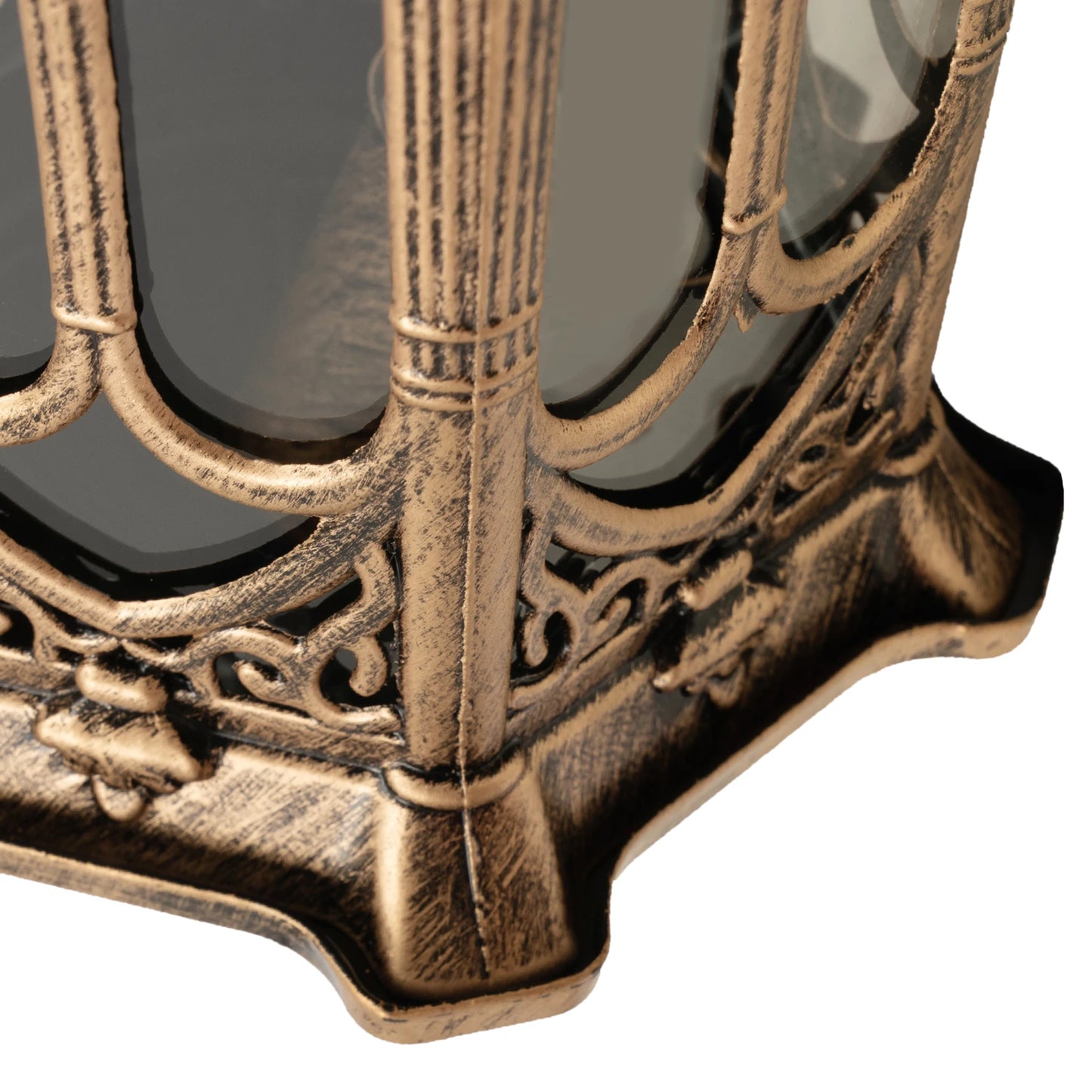 Bymaocar E27 Antique Simple Wall Lamp Sconce Porch Lamp Garden Indoor & Outdoor Exterior Classic Cage Design Decor Wall Light