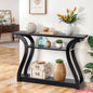 Wood Console Table 3 Tier