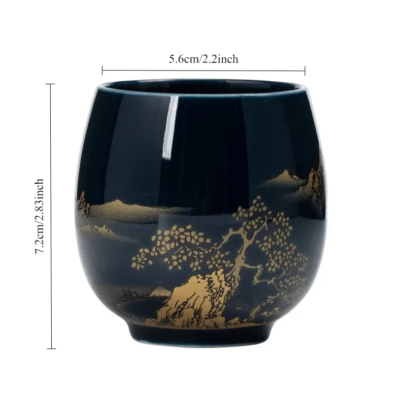 Japanese-style Simple Master Ceramic Tea Bowl