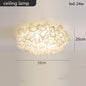 Exquisite Leaves Dimmable LED Ceiling Lights White Remote Control