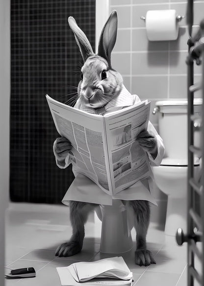 Funny Bathroom   Modern Wall Art