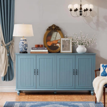 Buffet Cabinet with Storage,  4 Doors,Sideboard Buffet Cabinet for Dinning