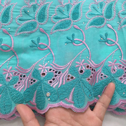 LACE African Nigerian Cotton Lace Fabrics