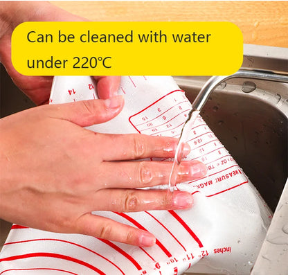 UNTIOR 1PCS Silicone Baking Mat Kneading Pad Dough Mat