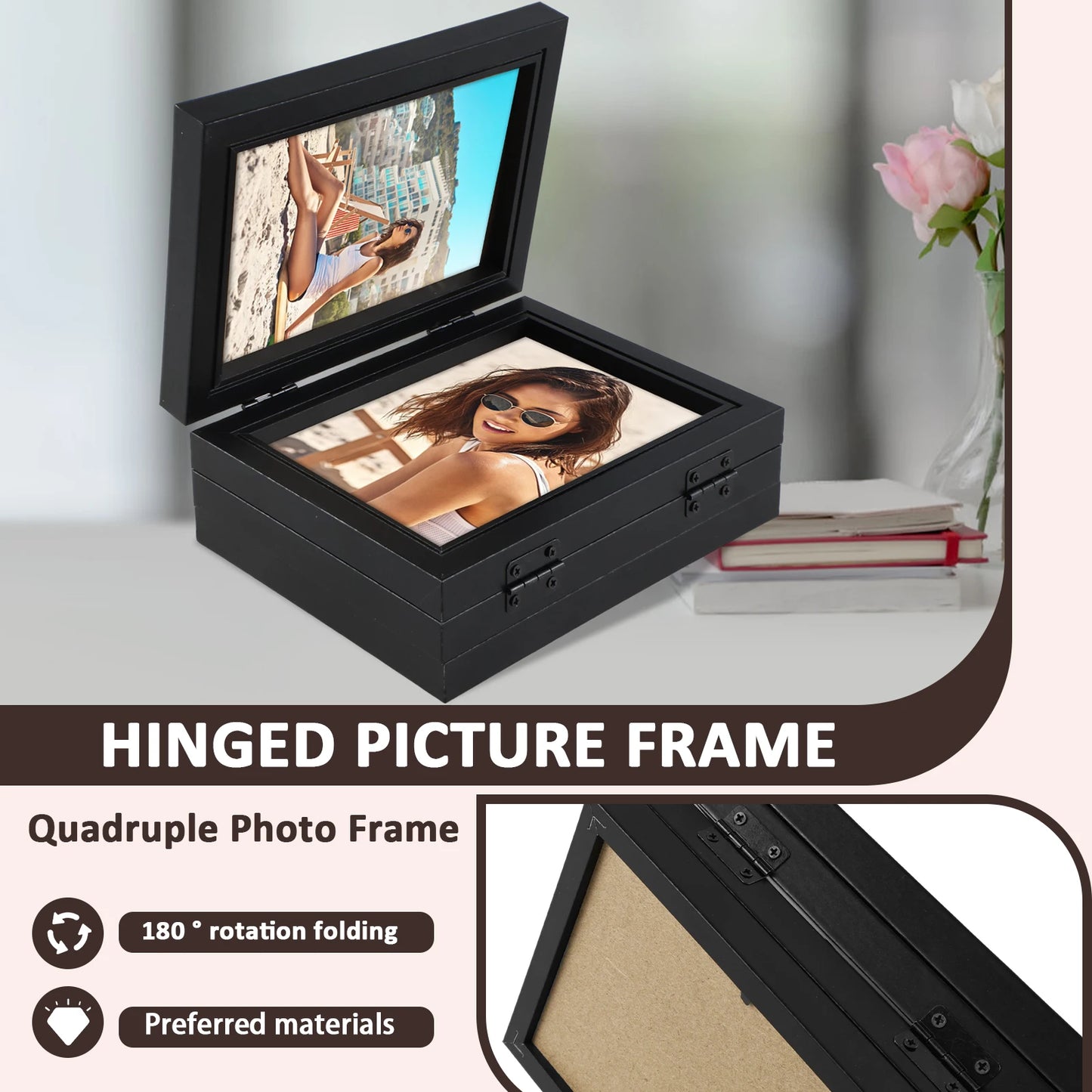Foldable Photo Frame Hinge album