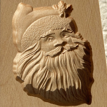 Wooden Cookie Molds for Christmas, DIY 3D Engraved