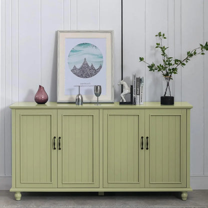 Buffet Cabinet with Storage,  4 Doors,Sideboard Buffet Cabinet for Dinning