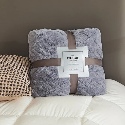 Fluffy Coral Velvet Blanket