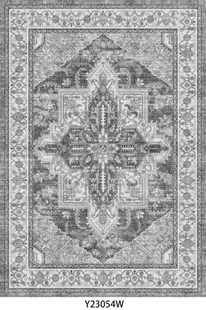 Retro  Turkish Persian Rug for Living Room Bedroom