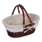 ZK40 Rattan picnic basket,