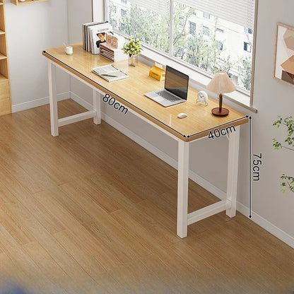 Modern Compact Dining Table Study Desk Narrow Space Saving Kitchen Table
