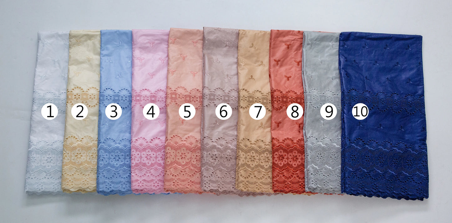 SJD LACE Swiss Voile Lace Fabrics