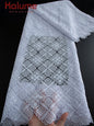 Pure White  Lace Fabric High Quality