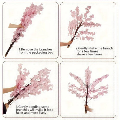 Artificial Cherry Trees Natural Cherry Blossom Pink Tree Outdoor