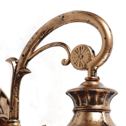 Decorative Outdoor Wall Sconces - Waterproof Porch & Exterior Lantern Lights for Garden Use
