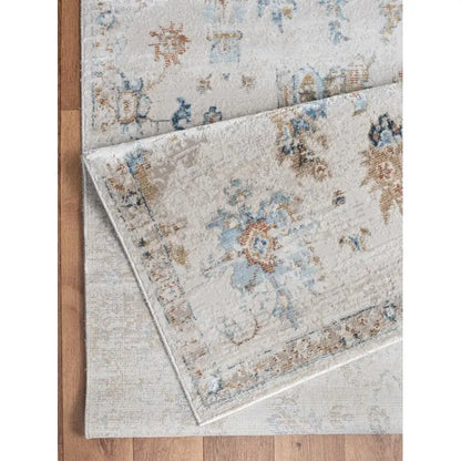 Ivory 7 ft 10 in x 10 ft 3 in Area Rug,