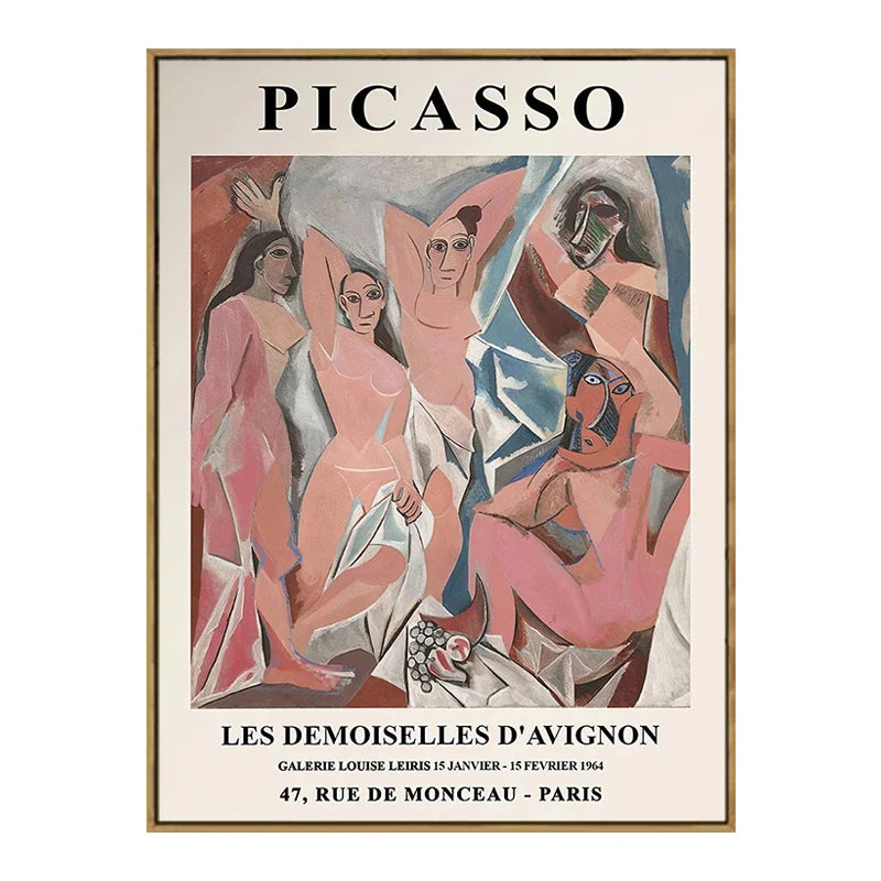 Vintage Famous Van Gogh Monet Matisse Picasso Prints